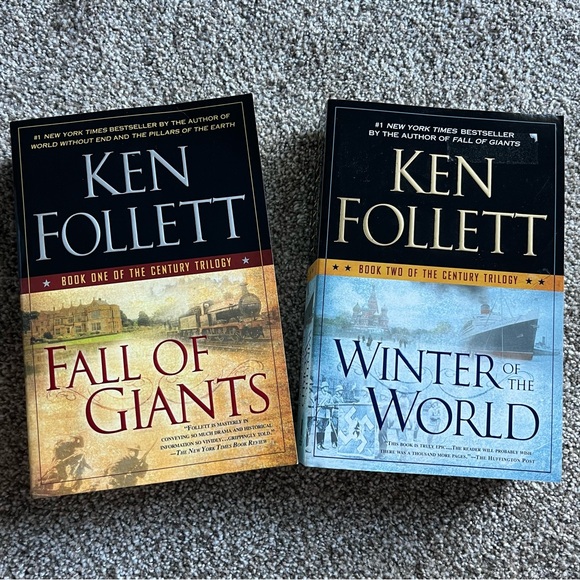 Ken Follett Winter of the World and Fall of Giants brand new books! - Picture 1 of 2